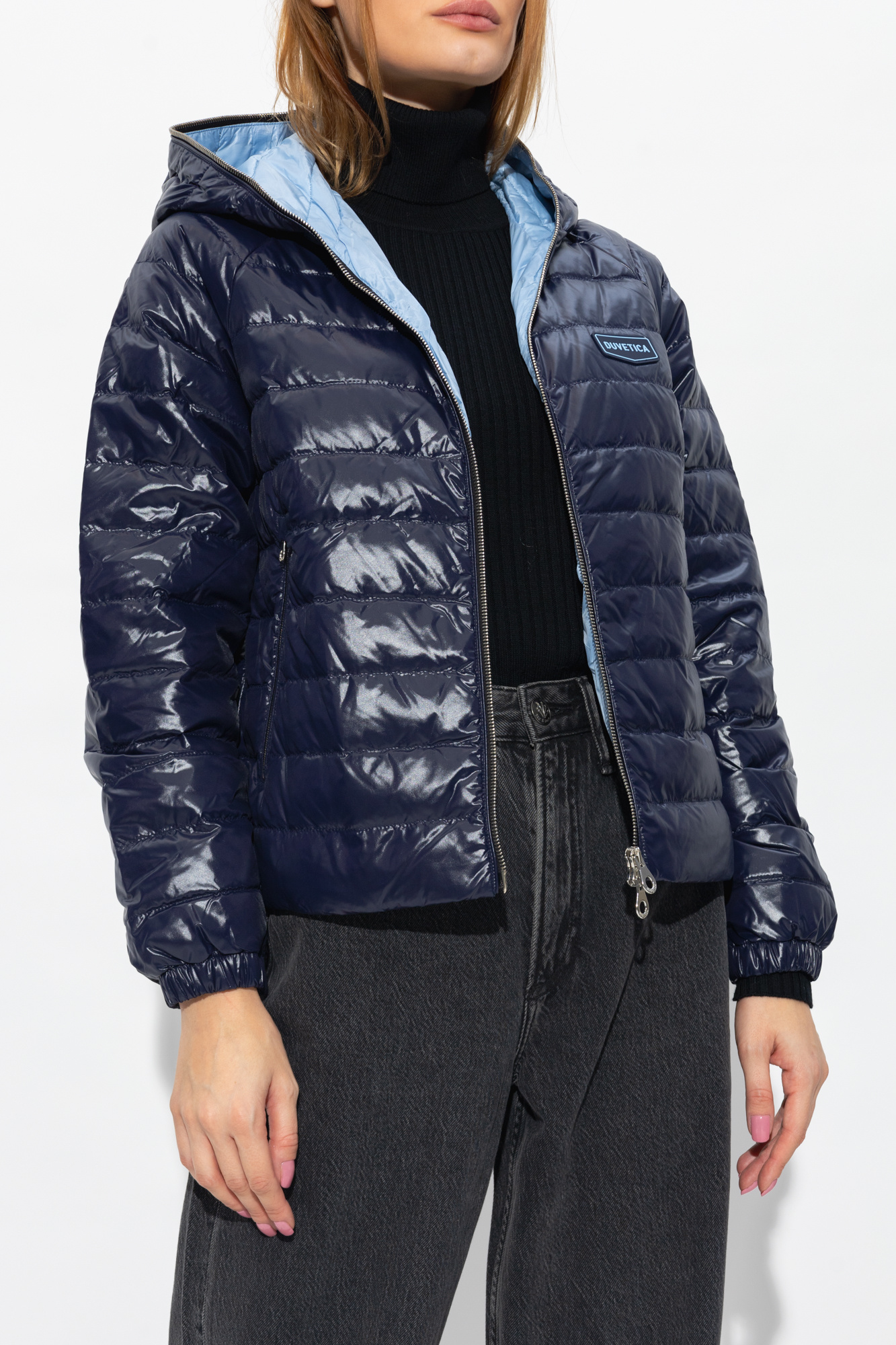 Navy blue 'Caroma' down jacket Duvetica - Vitkac Canada